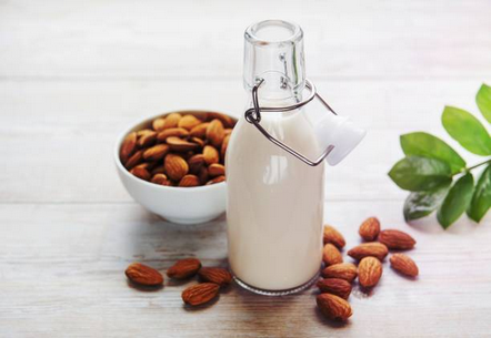 leche de almendra