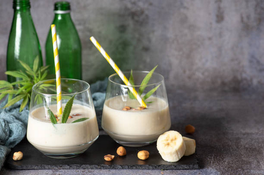leche de cáñamo