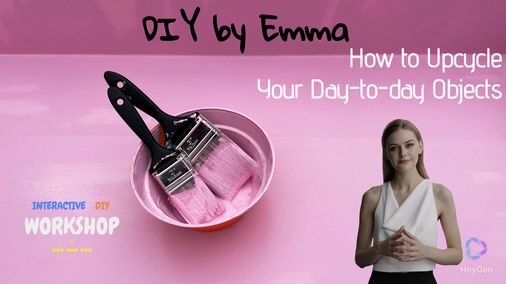Upcycle day-to-day objects - Workshop